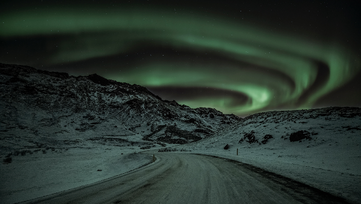 northern lights in Iceland