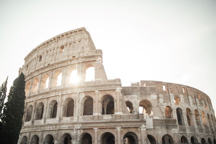 Italy, Colosseum in Rome