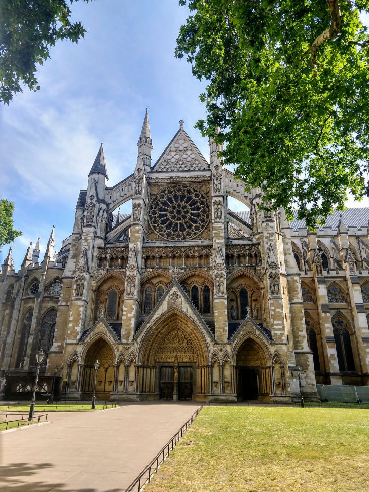 Entrance of Westminster Abbey
